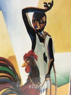 Jim Wider Chicken George's Quest for Freedom Signed Lithograph African American