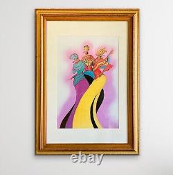 Large Limited Print Sisters in Dance by Albert Fennell African-American Artist