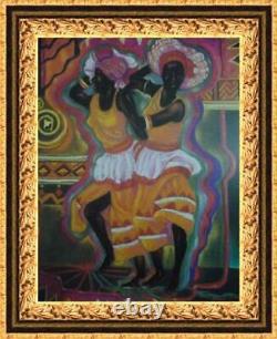 Lillian Morgan Lewis My Black Sisters Dance LE #207 African American Art
