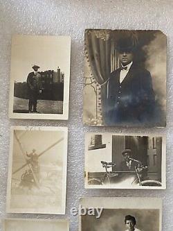 Lot Of 20+ African American Black Early 20th Century Photos Postcards