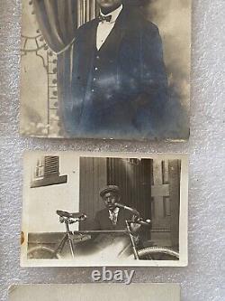 Lot Of 20+ African American Black Early 20th Century Photos Postcards