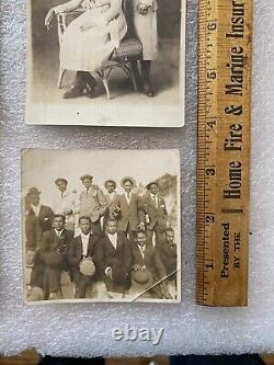 Lot Of 20+ African American Black Early 20th Century Photos Postcards