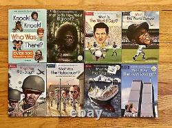 Lot of 66 Who Was Is Where Is What Was WhoHQ Books Music History Sports Space