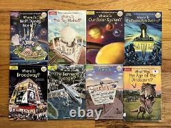 Lot of 66 Who Was Is Where Is What Was WhoHQ Books Music History Sports Space