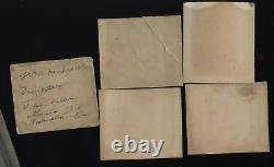 Lot of Miniature Antique Photographs African American Family Photo Black