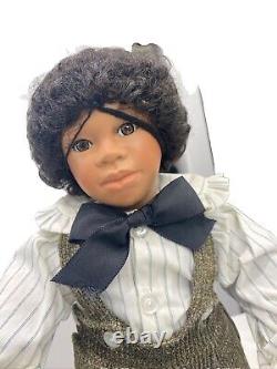 Mary Van Osdell African American Doll Young Man Boy Walter 24 Signed Ltd Ed