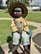 Maynard Arnett's Country Store African American Primitive Doll Jed 104/500 Vtg