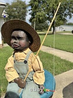 Maynard Arnett's Country Store African American Primitive Doll Jed 104/500 VTG