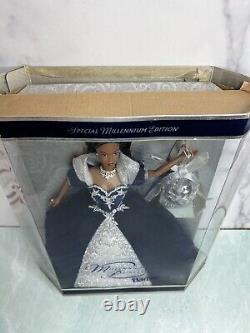 Millennium Edition BARBIE 2000 Edition African American NRFB Blue Eyes