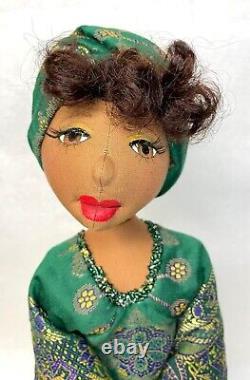 (NEW)? Imani? #Blackdoll handmade ooak cloth doll