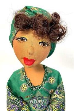 (NEW)? Imani? #Blackdoll handmade ooak cloth doll