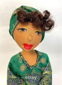 (NEW)? Imani? #Blackdoll handmade ooak cloth doll