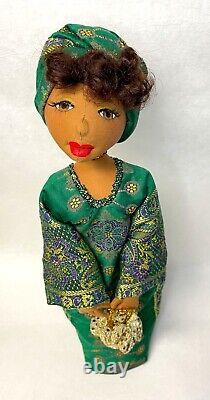 (NEW)? Imani? #Blackdoll handmade ooak cloth doll