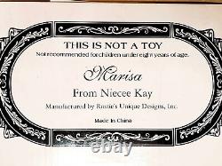 NEW Rustie's African American Porcelain Doll/ Niecee Kay-Marisa-Rare withCOA-26