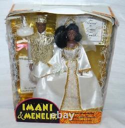 OLMEC Toys Imani & Menelik Wedding Doll 2 Figures Marriage Jump the Broom Custom