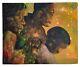 Original 20x24 African American Acrylic Canvas Paintingthe Family That Prays