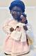 One Of A Kind African American Doll By Artist Cynthia Dehoff With Doll Stand