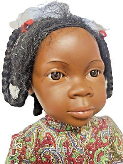 Original African American Heidi Ott Artists Doll 17 MADE IN SWITZERLAND $595