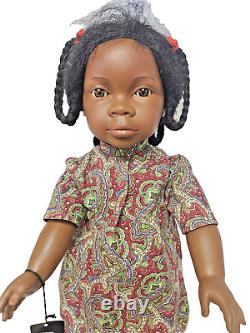 Original African American Heidi Ott Artists Doll 17 MADE IN SWITZERLAND $595