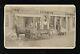 Outdoor Street / Storefront Scene African American Worker Signs 1800s Cdv Photo