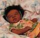 Partial Silicone Sleeping Felicity Kit Biracial Black Baby Girl 19 Doll