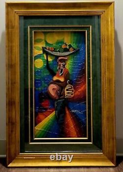 Paul Gbolade Omidiran 2000 Fruitful Woman Original African American Art