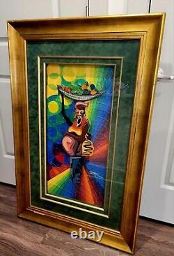 Paul Gbolade Omidiran 2000 Fruitful Woman Original African American Art