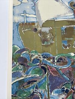 Romare Bearden Screenprint Large 40 Noahs Ark African American Black Artist