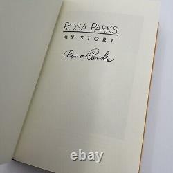 Rosa Parks My Story Signed Hardcover First Edition 1992 New Autographed HCDJ