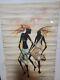 Signed F. Musaazi African Painting On Batik Textile Wall Hanging