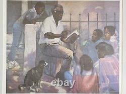 SIGNED & NUMBERED Joseph Holston Lithograph, Short Stories (African American)