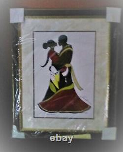 SOULMATES by Andre Thompson African American Matted and Framed Art #640/1200