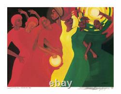 STANLEY BERNARD HOYES Spiritual Climax-Limited Edition African American Art