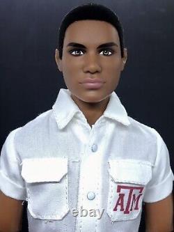 Texas A&M University Ken Barbie Doll Yell Leader Cheerleader African American