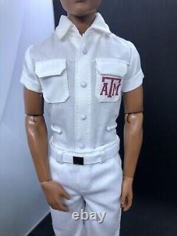 Texas A&M University Ken Barbie Doll Yell Leader Cheerleader African American