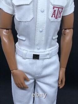 Texas A&M University Ken Barbie Doll Yell Leader Cheerleader African American