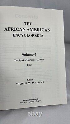 The African American Encyclopedia. 6 Volume Set (ISBN 1-85435-545-7)
