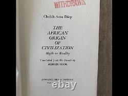 The African Origin of Civilization Myth Or Reality
