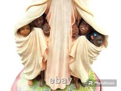 The Comforter Thomas Blackshear Ebony Visions African American Angel Statue 14