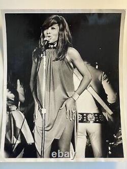 Tina Turner in Zaire 1971 African American Press Photograph #historyinpieces