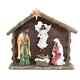 Unto Us A Child Is Born African American Nativity Scene/set (6 Pieces)