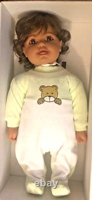 VTG My Twinn Ethnic Toddler Sculptured by Sandra Bilotto Brown Hair & Eyes 20