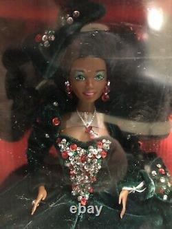 Vintage 1991 Happy Holidays Barbie Special Edition African American NRFB NIB NOS