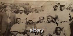 Vintage African American Baseball Team Negro League Black History Uniform Photo