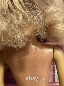 Vintage Barbie Clone African-American Black 11.5 Doll Hong Kong Import VHTF