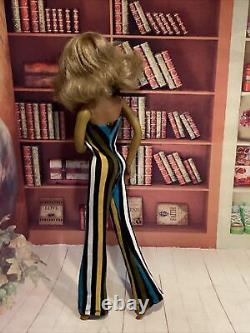 Vintage Barbie Clone African-American Black 11.5 Doll Hong Kong Import VHTF