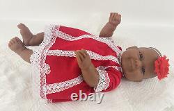 Vintage Berenguer La Newborn Moments Baby Doll Ethnic A/A Soft Full Vinyl Girl