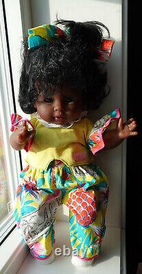 Zapf Creation Monique Rare Ethnic Doll. 1988 Vintage. New in box