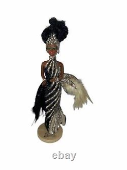 1991 Bob Mackie Starlight Splendor Barbie #2704 - Stand De Poupée Non Inclus