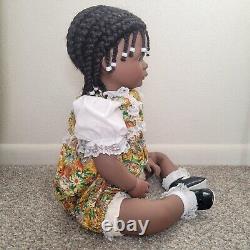 1994 VAL SHELTON 20 dans la galerie du monde des poupées afro-américaines signée